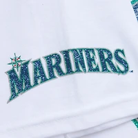 Men's Mitchell & Ness Ichiro Suzuki White Seattle Mariners Cooperstown Collection Player T-Shirt