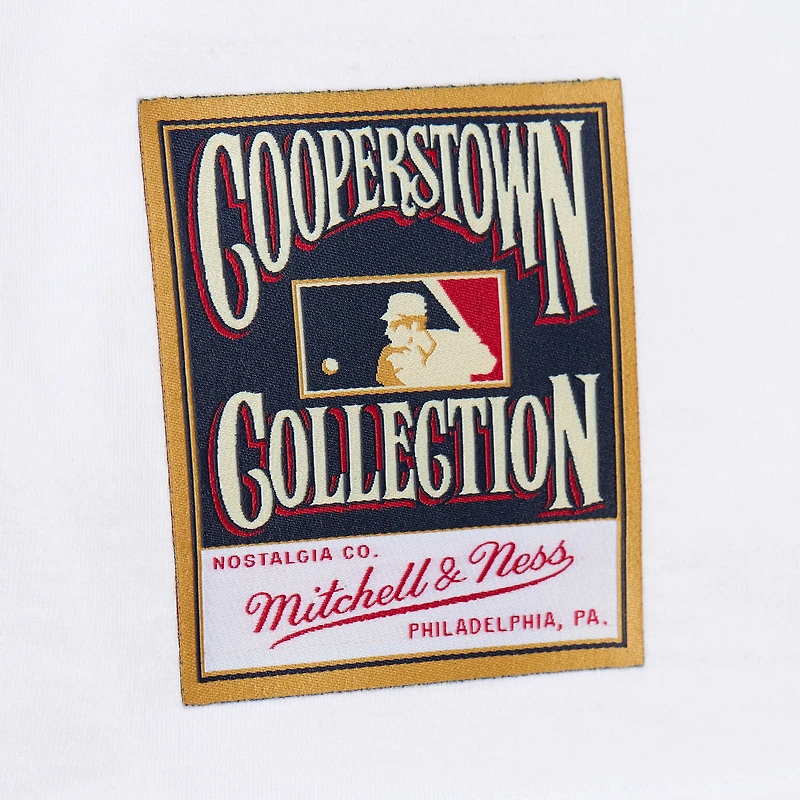 Men's Mitchell & Ness Ichiro Suzuki White Seattle Mariners Cooperstown Collection Player T-Shirt