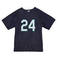 Men's Mitchell & Ness Ken Griffey Jr. Navy Seattle Mariners Cooperstown Collection Authentic Batting Practice Jersey