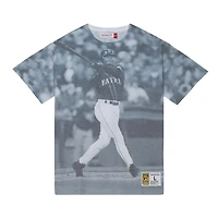 Mitchell & Ness Ken Griffey Jr. Seattle Mariners Cooperstown Collection Highlight T-shirt graphique de joueur sublimé pour hommes