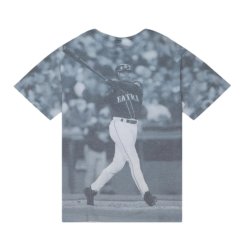 Mitchell & Ness Ken Griffey Jr. Seattle Mariners Cooperstown Collection Highlight T-shirt graphique de joueur sublimé pour hommes