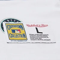T-shirt blanc premium Mitchell & Ness pour homme, collection Cooperstown, Seattle Mariners, Team Origins