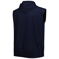 Men's Navy Seattle Mariners Jersey Pullover Muscle Hoodie