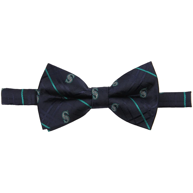 Nœud papillon Oxford bleu marine Seattle Mariners pour homme