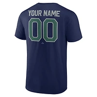 Men's Navy Seattle Mariners Winning Streak Custom T-Shirt