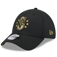 Men's New Era  Black Seattle Mariners 2024 Armed Forces Day 39THIRTY Flex Hat
