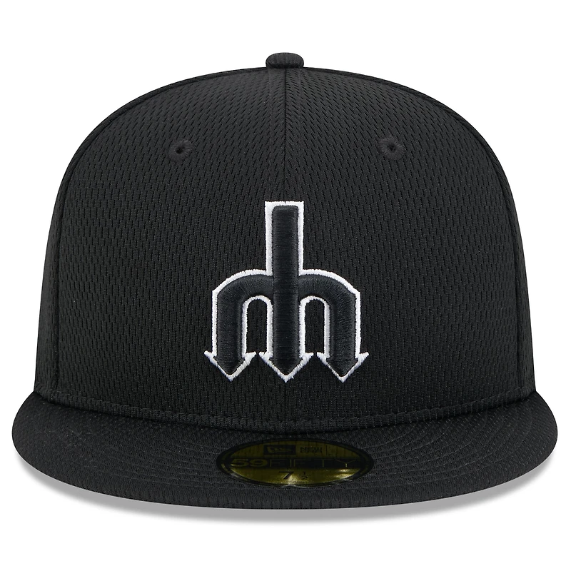 Men's New Era Seattle Mariners 2025 MLB Clubhouse 59FIFTY Fitted Hat