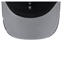 Men's New Era Black Seattle Mariners Adventure Drinks Pattern 9SEVENTY Stretch-Snap Hat
