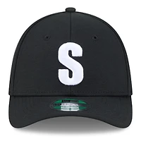 Men's New Era  Blue Seattle Mariners Player Replica 39THIRTY M-Crown Flex Hat