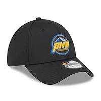Casquette d'entraînement au bâton City Connect 39THIRTY Flex noire New Era pour homme des Seattle Mariners