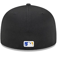 Casquette ajustée 59FIFTY City Connect pour homme des Seattle Mariners de New Era, noire
