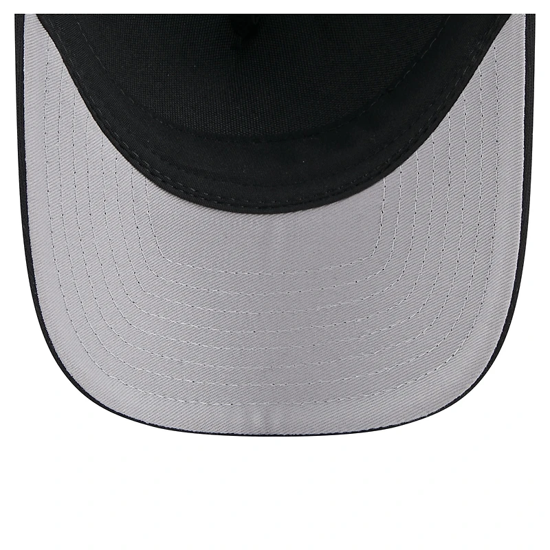 Casquette camionneur ajustable 9FORTY A-Frame M-Crown noire des Seattle Mariners de New Era pour homme
