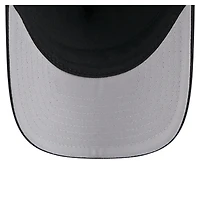 Casquette camionneur ajustable 9FORTY A-Frame M-Crown noire des Seattle Mariners de New Era pour homme