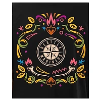 Men's New Era Black Seattle Mariners Día de los Muertos T-Shirt