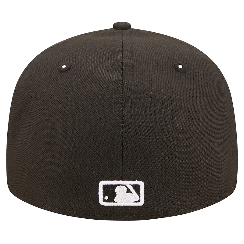 Men's New Era Black Seattle Mariners Low Profile 59FIFTY Fitted Hat