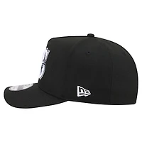 Men's New Era  Black Seattle Mariners Motion A-Frame 9FIFTY Snapback Hat