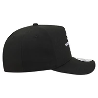 Men's New Era  Black Seattle Mariners Motion A-Frame 9FIFTY Snapback Hat