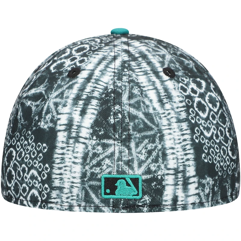 Casquette ajustée 59FIFTY Seattle Mariners Sands New Era noire pour homme