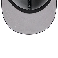 Men's New Era Black Seattle Mariners Shadow Stitch 59FIFTY Fitted Hat