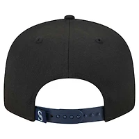 Casquette Snapback 9FIFTY Splatter Seattle Mariners de New Era pour homme, noire