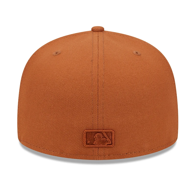 Men's New Era Brown Seattle Mariners Spring Color 59FIFTY Fitted Hat