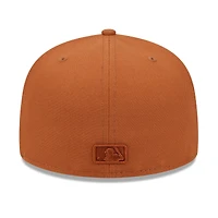 Men's New Era Brown Seattle Mariners Spring Color 59FIFTY Fitted Hat