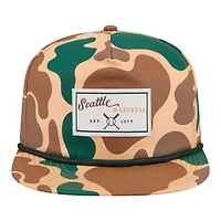 Men's New Era  Camo Seattle Mariners Duck 19TWENTY Adjustable Hat