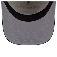 Men's New Era  Cream/Dark Green Seattle Mariners Chrome A-Frame 9FIFTY Snapback Hat