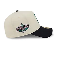 Men's New Era  Cream Seattle Mariners Chrome A-Frame 59FORTY Fitted Hat
