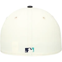 Casquette ajustée 59FIFTY avec visière en cuir Game Night des Seattle Mariners New Era pour hommes