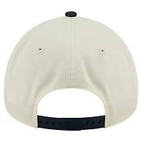 Men's New Era  Cream Seattle Mariners Speckle A-Frame 9FORTY Adjustable Hat