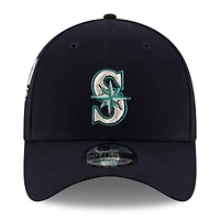 Men's  New Era Ichiro Suzuki Navy Seattle Mariners 2025 Baseball Hall of Fame Side Patch 39THIRTY Flex Hat