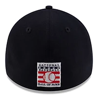 Men's  New Era Ichiro Suzuki Navy Seattle Mariners 2025 Baseball Hall of Fame Side Patch 39THIRTY Flex Hat