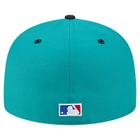 Casquette ajustée New Era Ken Griffey Jr. Aqua 59FIFTY des Seattle Mariners pour homme