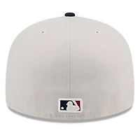 Men's New Era  Khaki/Black Seattle Mariners 2024 Fourth of July 59FIFTY Fitted Hat