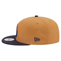 Men's New Era Khaki/Navy Seattle Mariners Ice Cream 9FIFTY Snapback Hat