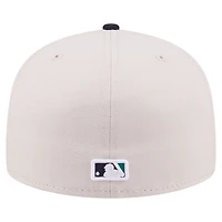 Men's New Era  Khaki Seattle Mariners City Icon 59FIFTY Fitted Hat