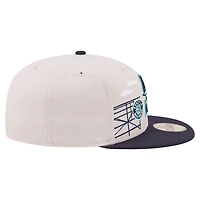 Men's New Era  Khaki Seattle Mariners City Icon 59FIFTY Fitted Hat