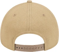 Men's New Era Khaki Seattle Mariners Logo Essentials 9FORTY A-Frame Adjustable Hat