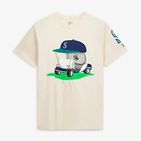 T-shirt homme New Era Natural Seattle Mariners Golf Mascot