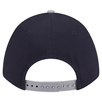 Men's New Era Navy/Gray Seattle Mariners Arch 9FORTY A-Frame M-Crown Adjustable Hat