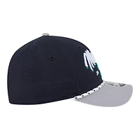 Casquette ajustable New Era 9FORTY M-Crown bleu marine/gris Seattle Mariners pour homme