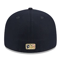 Men's New Era  Navy Seattle Mariners 2023 Fourth of July Low Profile 59FIFTY Fitted Hat