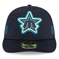 Casquette ajustée 59FIFTY à profil bas Seattle Mariners 2024 Clubhouse New Era pour homme