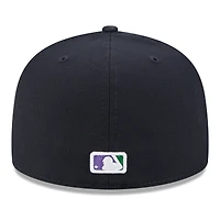 Casquette ajustée New Era 59FIFTY bleu marine des Seattle Mariners 2025 Big League Chew pour homme