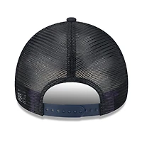 Casquette camionneur ajustable 9FORTY bleu marine New Era pour homme, motif Big League Chew A-Frame, des Seattle Mariners 2025