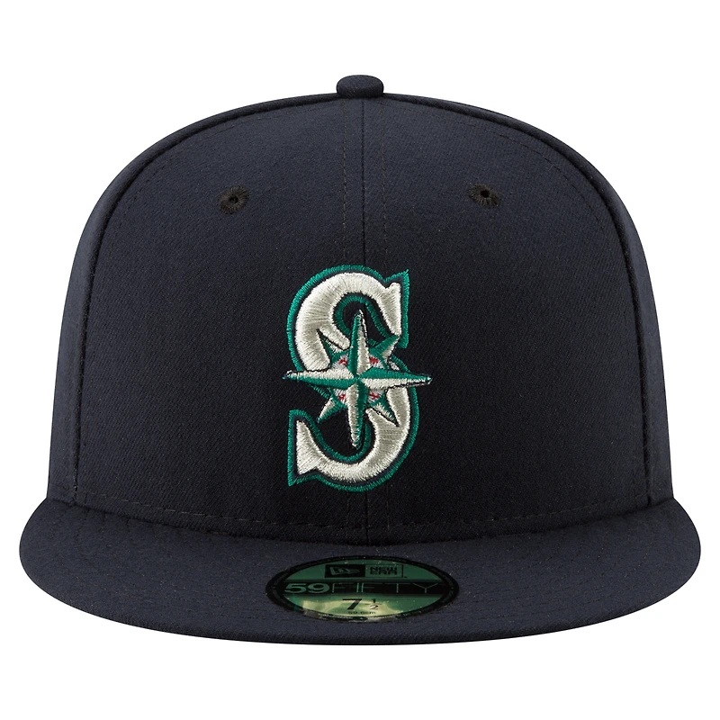 Men's New Era Navy Seattle Mariners 2025 MLB Little League Classic 59FIFTY Fitted Hat