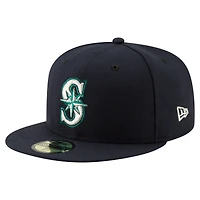 Men's New Era Navy Seattle Mariners 2025 MLB Little League Classic 59FIFTY Fitted Hat