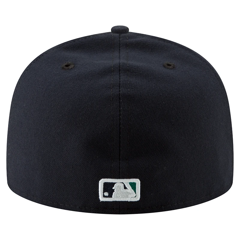 Men's New Era Navy Seattle Mariners 2025 MLB Little League Classic 59FIFTY Fitted Hat