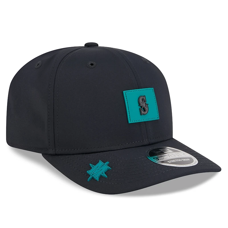 Men's New Era Navy Seattle Mariners 2026 Clubhouse 9SEVENTY Adjustable Hat